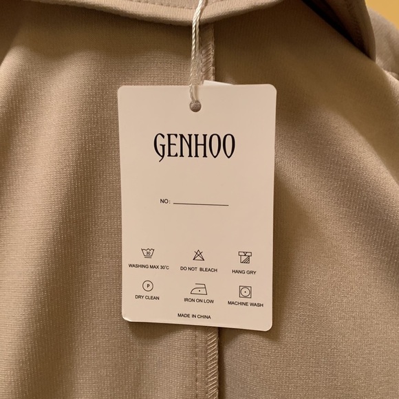 NWT Genhoo single button front jacket with lapels 🔴 - Picture 10 of 16